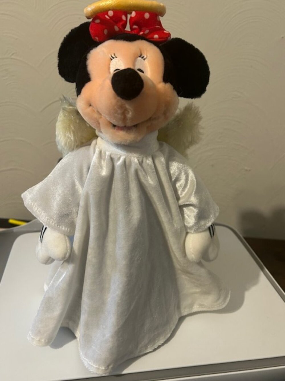 Disney Minnie Mouse Angel Christmas Tree Topper 🎄✨